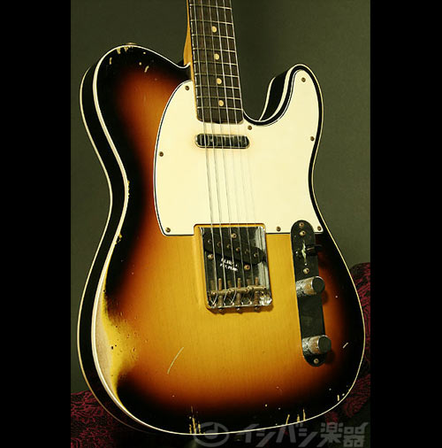 1959 FENDER TELECASTER CUSTOM CS MBS 3-COLOR SUNBURST RELIC
