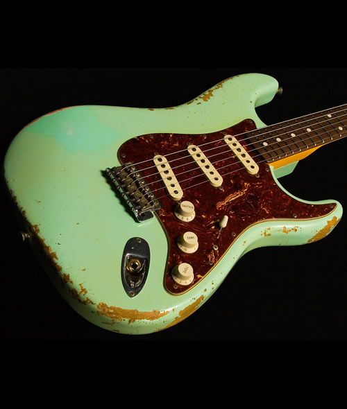 1961 FENDER STRATOCASTER CS DEALER SELECT WILDWOOD 10S HEAVY