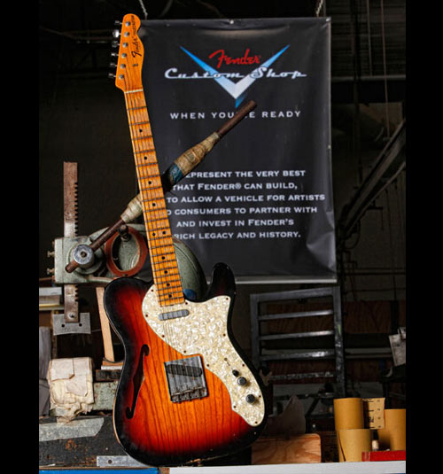 TEISCO TELECASTER シンライン 激レア Fender Custom Shop Limited Editionシリーズ テレキャスター
