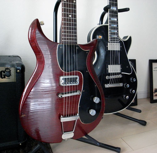 1965 GRETSCH CORVETTE BURGUNDY: タゴのロケンローブログ