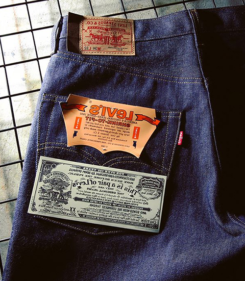 LEVI'S VINTAGE CLOTHING：501 Mirror Jean: タゴのロケンローブログ