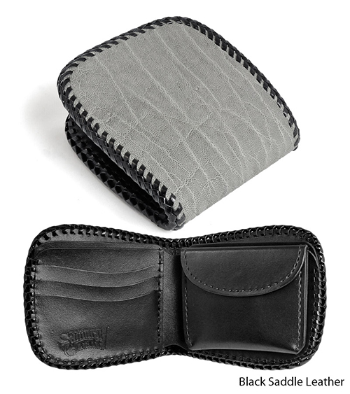 SAMURAI CRAFT：ハーフウォレット N-1 エレファントスキン ダブル